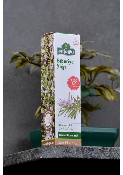 Biberiye Yağı 20ml%100 Saf Yağ Saç Bakımı Ve Saç Güçlendirici Etki İçin Rosemary Oil 20ml 100% Pure Hair Care And Strengthening Effect