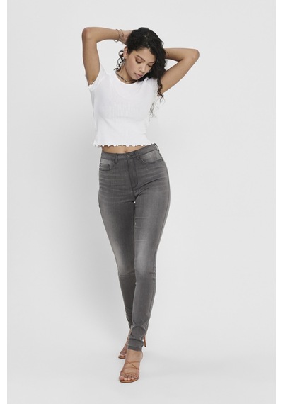 Only Kadın Kısa Kollu Fırfırlı Crop T-shirt - 15201206 Onlemma 001