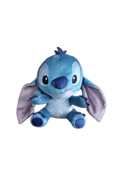 Sevimli Peluş Stich 30 Cm Oyuncak Uyku Arkadaşım Mavi