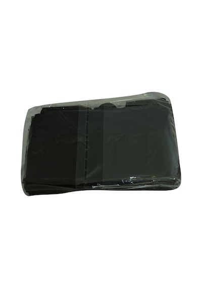 Küçük Boy Atlet Geri Dönüşüm Granül Çanta Poşet 40x25 Cm Kalın Siyah 1000 Gr 1 Paket Poşet