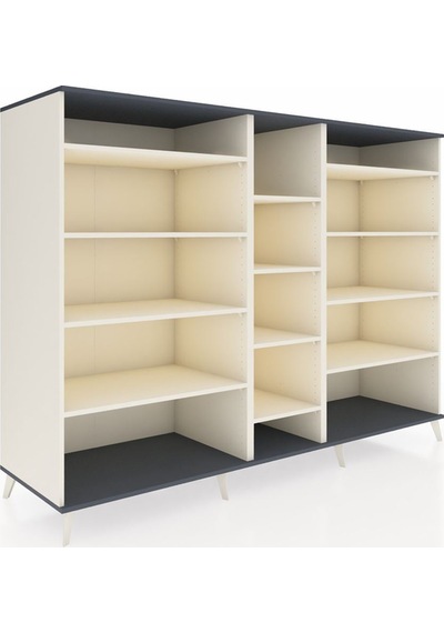Kronos Dolap 11 Raflı 220x59x163 Aytaşı-antrasit/aytaşı Aytaşı-antrasit/aytaşı Kronos Dolap 11 Raflı 220x59x163 Aytaşı-antrasit/aytaşı Aytaşı-antrasit/aytaşı