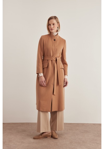 Aker 24aw08091111 Küçük Beden Kaban 24aw08091111 038 Camel Camel