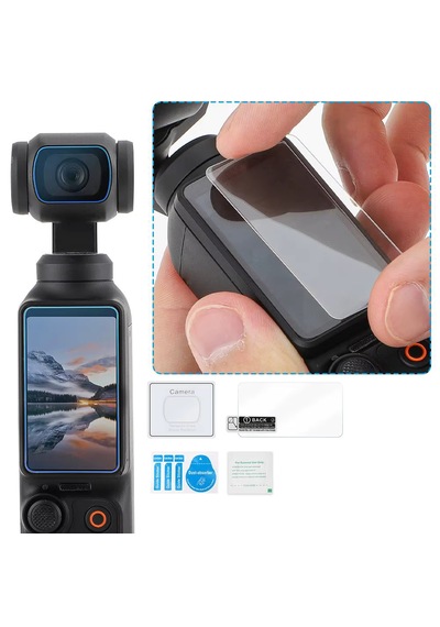 Teknoroket Djı Osmo Pocket 4 ve 3 Ekran Koruyucu Seti 9h