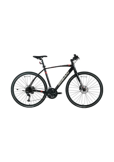 Bisan Trx 8600 Altus Erkek Şehir Bisikleti 48cm Hd 28 Jant 27 Vites Parlak Siyah Kırmızı Çok Renkli