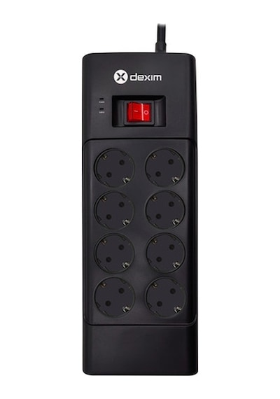Dexim Sp08dg 8port Akım Koruyucu Priz