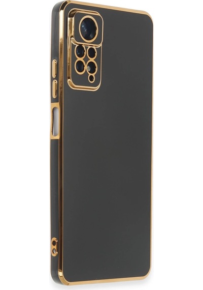 Gld-spt- Newface Xiaomi Redmi Note 12 Pro 4g Kılıf Volet Silikon - Siyah