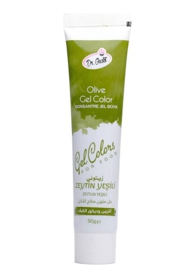 Dr Gusto Tüp Jel Gıda Boyası Yeşil - 50 Gr