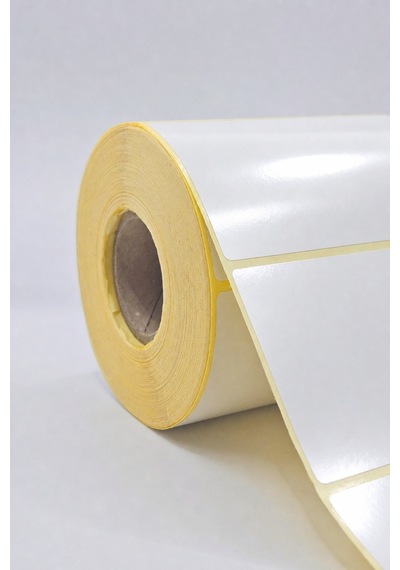 50x100mm Kuşe Etiket 1 Rulo 500 Sarım Ribonsuz Kargo, Lojistik, Depo Yapışkanlı