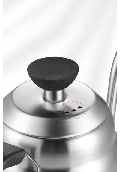 Wf 1,2 L Kalın Çelik Barista Filtre Kahve Demleme İbriği Drip Kettle Cin308 Diğer