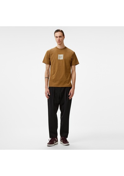 Huf Set Box S/s Erkek Kahverengi T-shirt Gri