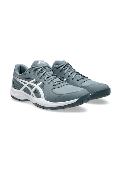 Asics Court Slide 4 Erkek Gri Tenis Ayakkabısı Mavi