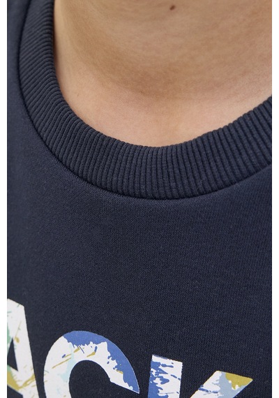 Jack & Jones Junior Jack&jones Junior Erkek Çocuk Sweatshirt 12279606 Mavi