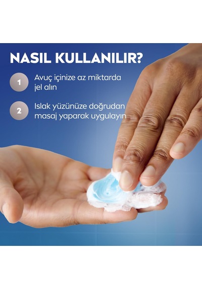 Lexroo Men Erkek Tıraş Jeli Hyrocare 200ml, Kesik Ve Kuruluk Karşıtı, Nemlendirici, Aloe Vera