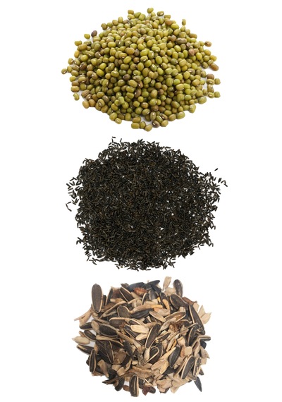 İpek Değirmen Maş Fasulyesi Papağan Çekirdeği Nijer Tohumu Papağan Yemi 3 x 1 KG