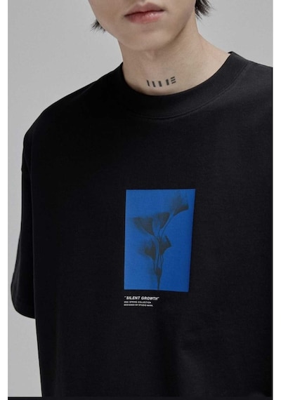 Noıssey Siyah Yazlık Oversize Unisex
