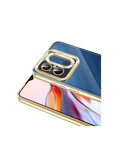Noktaks - Xiaomi Uyumlu Xiaomi Redmi 12c - Kılıf Kamera Korumalı Tatlı Sert Omega Kapak - Rose Gold