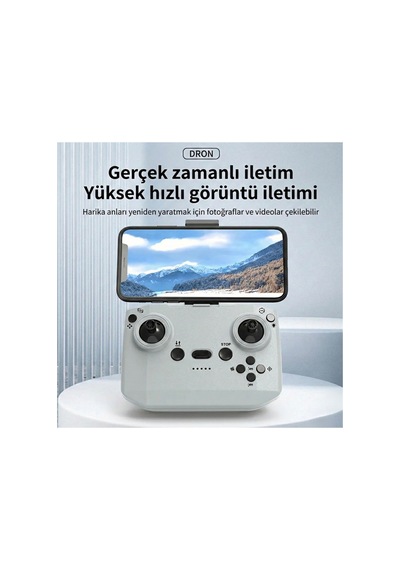 R11 Drone Kameralı Telefon Kontrollü Uzaktan Kumandalı Pervane Korumalı Mini Drone Çift Pilli 14+ Yaş