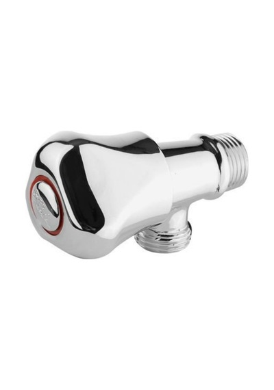 Taharet Musluk, Volanlı, Krom, 1/2-3/8"