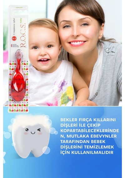 .baby Ekstra Soft Diş Fırçası 0-3 Yaş Açık
