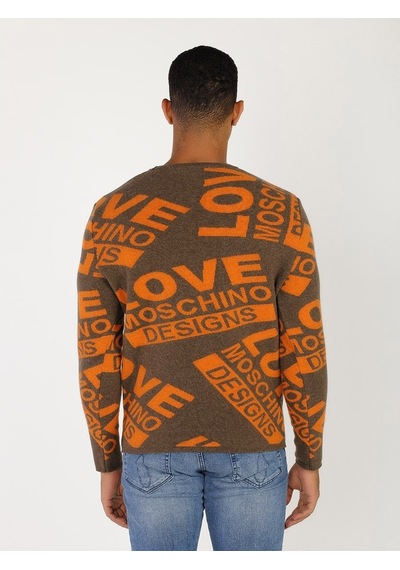 Moschino Yeni Moschıno Erkek Sweatshirt (321438356) Kahverengi
