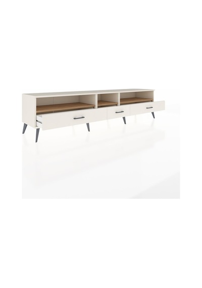 Hyperion Tv Ünitesi 3 Raflı 3 Çekmeceli 220x44x51 Aytaşı-çam/aytaşı Atlas Çam/aytası - Aytası Hyperion Tv Ünitesi 3 Raflı 3 Çekmeceli 220x44x51 Aytaşı-çam/aytaşı Atlas Çam/aytası - Aytası