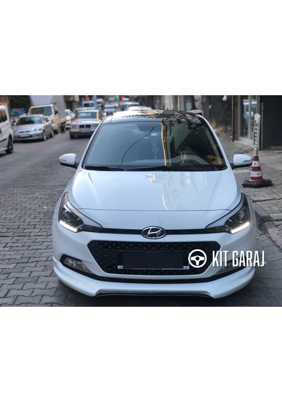 Kit Garaj Hyundai I20 Custom Ön Ek Plastik 2014-2018 Boyasız