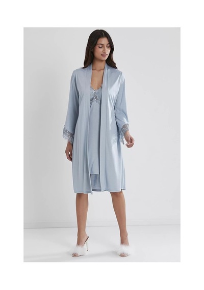 Moda Dua Pierre Cardin P5040 Bayan Penye 6'lı Gelin Çeyiz Seti Mist
