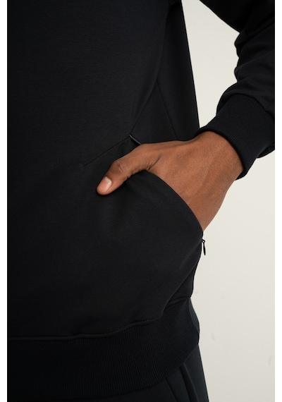 Airlife Sports Club Sz 3 Erkek Sıfır Yakalı Sweatshirt Lacivert