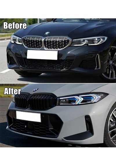 Bmw 3 Serisi G20/g28 2020-2022 Uyumlu 2023 Lcı Sport Yükseltme Body Kit Makyajlama Seti-hazır Stok