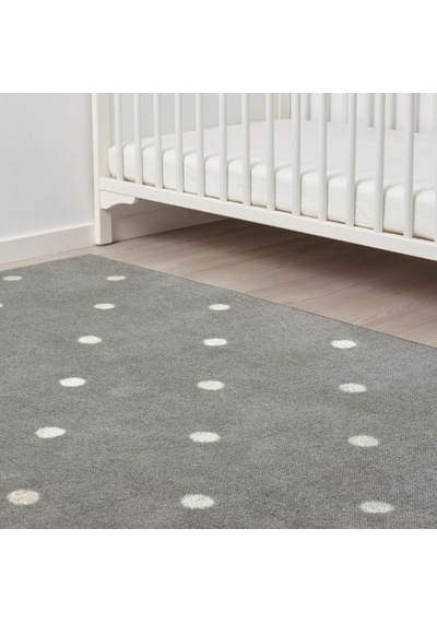 Ikea Len Çocuk Oyun Halısı 133 X 160 Cm Gri