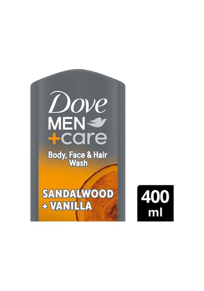 Dove Men Care Sandalwood Vanilla Duş Jeli 400 Mililitre 285 ML