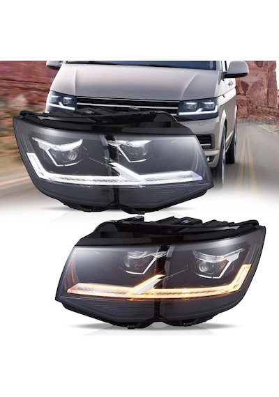 Vw Transporter T6 2016-2019 Uyumlu T6.1 Ful Led Ön Far