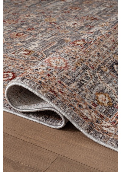 Focus Fo002g Gri Vintage Modern Salon Koridor Yatak Ve Oturma Odası Halısı-1763
