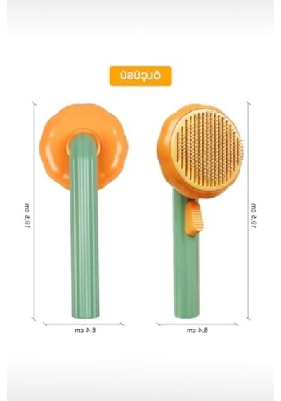Otomatik Temizlenen Tüy Tarağı, Ergonomik Sap 0