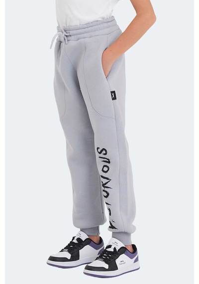 Slazenger Laney 2 Li Set Eşofman Altı Lacivert - Taş Gri
