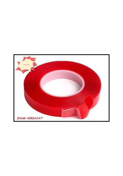 Çift Taraflı Silikon Montaj Bandı - 19 MM X 2 Metre