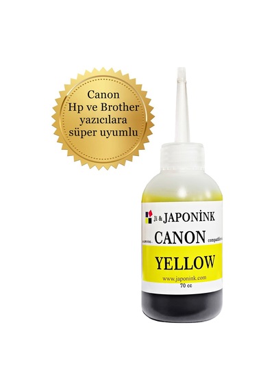 Canon Uyumlu 70 ML Sarı Mürekkep