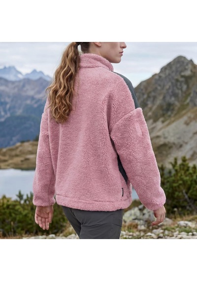 Adidas Terrex Xploric Climawarm High Pile Snap Kadın Sweatshirt C-adıkh4594b30a00 Pembe