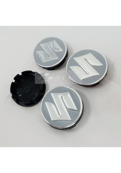 Jant Göbeği Suzuki 56/52 52Mm Yuva 4'Lü Set Silver