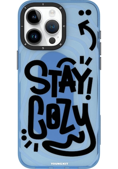 Youngkit Happy Hearth Serisi Apple Uyumlu iPhone 15 Pro Kılıf Kapak