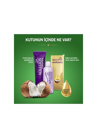 Naturals Saç Boyası Kumral 7/0 Standart