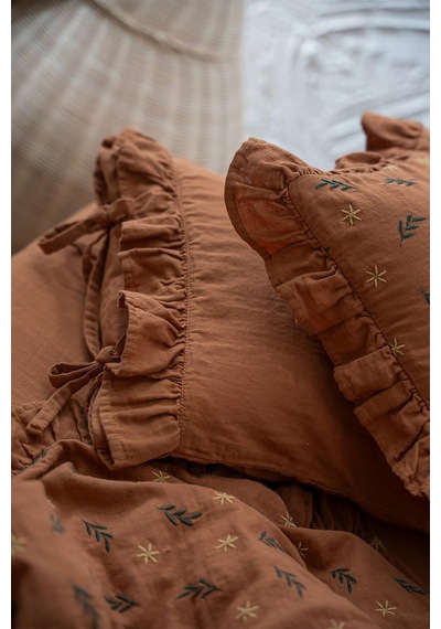 Ecocotton Mirela Terra %100 Organik Pamuk Bebek Nevresim Takımı