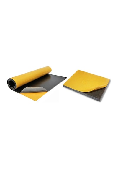 Oto Ses Yalıtımı Kendinden Yapışkanlı Kaucuk Köpügü 9 Mm 100x100
