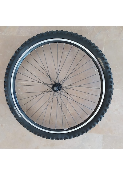 Carraro 26x2.10 Xlc Lastik+jant Tel Örülü Kalın Tekerlek Ön Dağ V