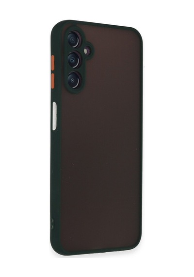Samsung Galaxy A14 4g İçin Uyumlu Buzlu Tasarım Renkli Tuş Mat Tasarım Sararmaz Kılıf
