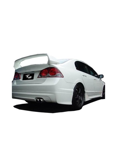 Honda Civic Fd6 (2006-2011) Mugen Arka Tampon Eki - Difüzör (plas