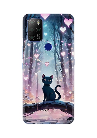 Omix X500 Kılıf Boutique Baskılı Resimli Love Cats Tree Pcode -050