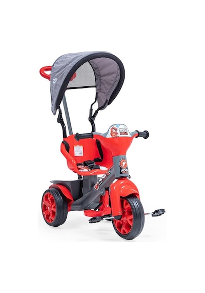 Baby2go 2285 Yogi Tenteli Bisiklet Üç Teker Bisiklet Ebeyn Ko Kırmızı