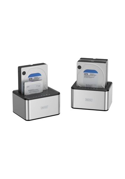 Da-71540-2 Çift Sata Hdd Yerleştirme İstasyonu Usb 3.0 2,5 İnç / 3,5 İnç Ssd Ve Sabit Disk İçin Sa