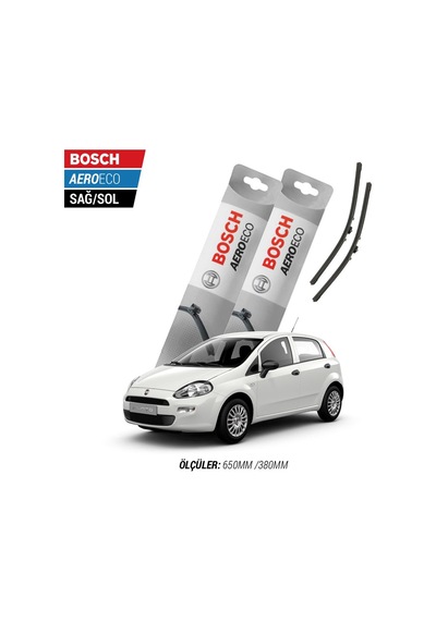 Fiat Punto Silecek Takımı 2007-2017 Bosch Aeroeco